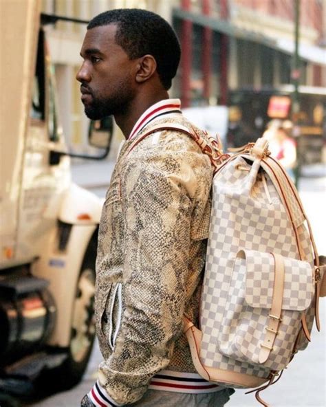 kanye and louis vuitton|kanye Louis Vuitton backpack.